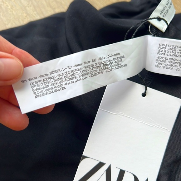 Black Cocktail Dress ZARA | NEW WITH TAGS - Picture 6 of 6